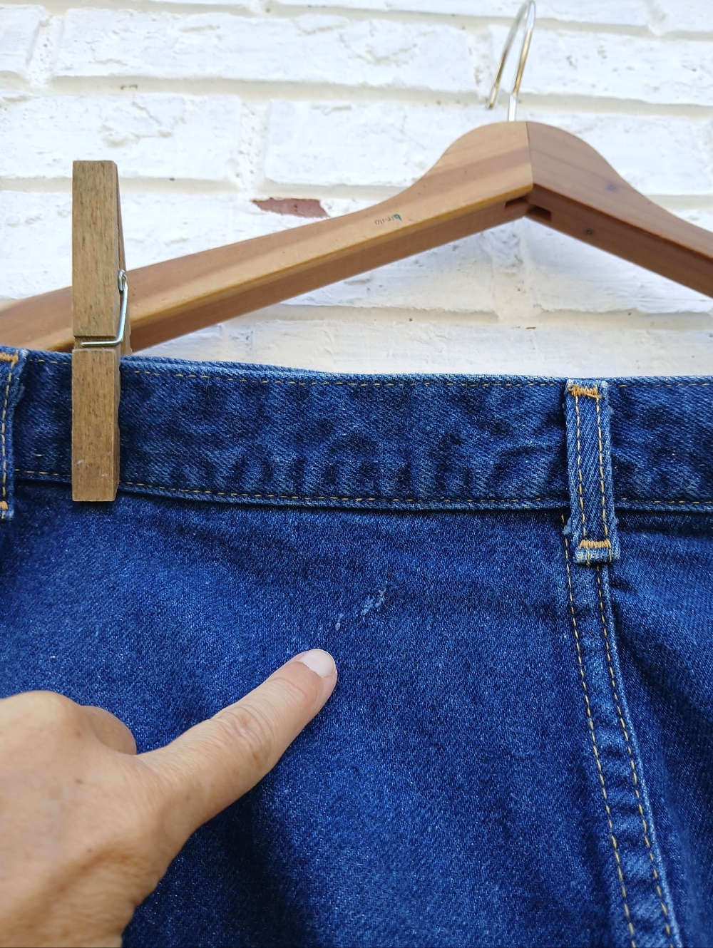 Vintage Lee Highrise Pleated Bareback Jeans Size 18M - Picture 6 of 9